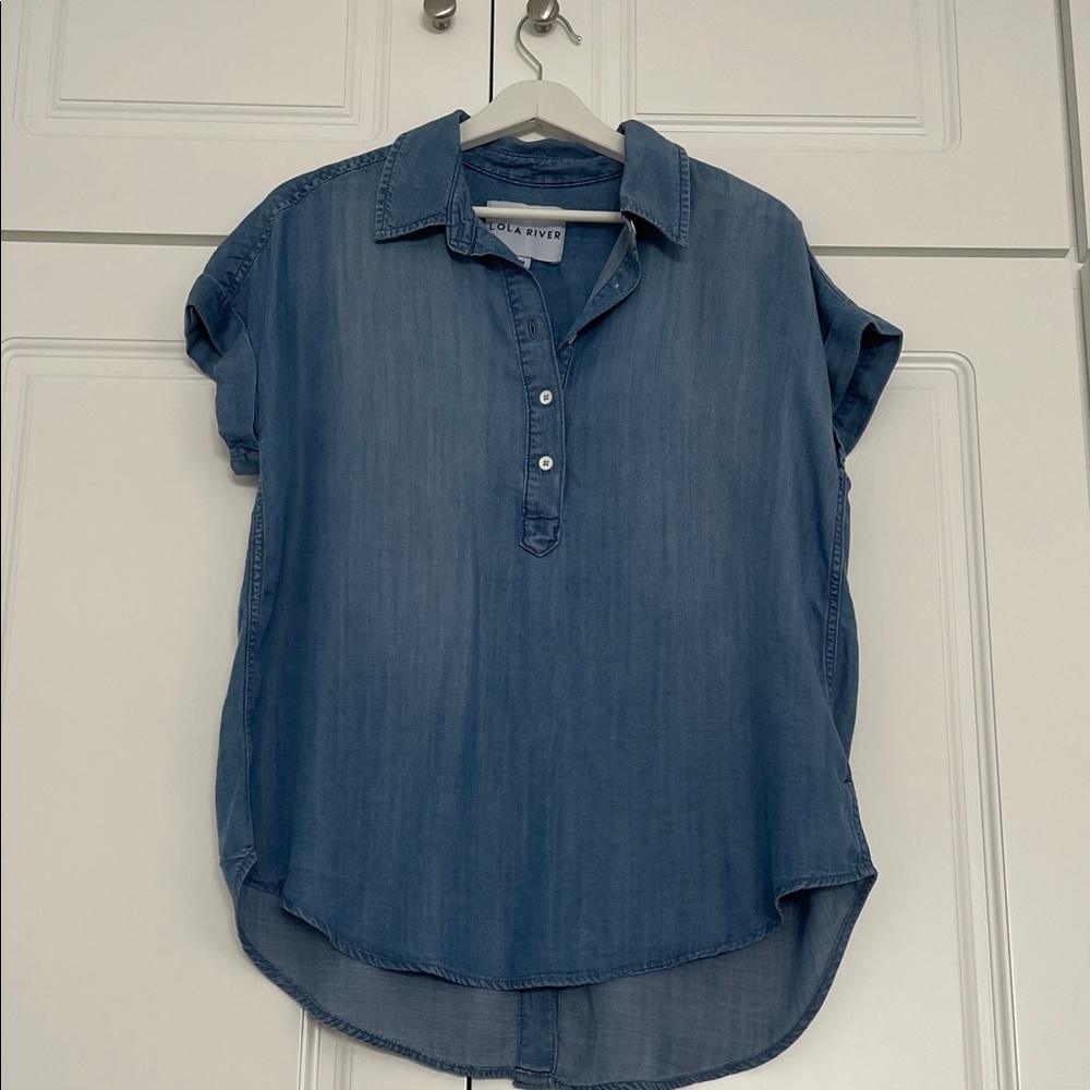 Blue Denim Women Top